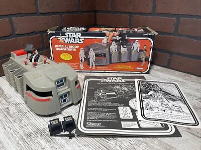 Vintage Star Wars Imperial Troop Transporter Kenner Complete W/ Box 1979 • $300