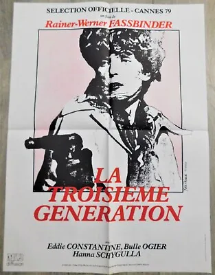 The Third Generation French Movie Poster Original 23 31 1979 R W Fassbinder • $95