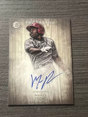 2014 Bowman Inception Prospect Auto Maikel Franco #PA-MF Autograph Phillies • $2.99