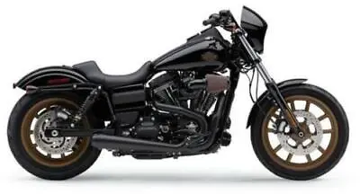 Cobra USA Black 4  El Diablo 2-Into-1 Exhaust For 12-17 Harley Dyna FXD 6477B • $766.33