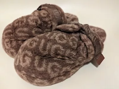 UGG  Fluffita Slipper Size 12 Brown Fluff It Pop Shoes  • $24.99