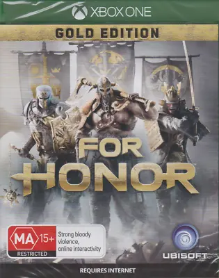 For Honor Gold Edition Xbox One New & Sealed • $16.95