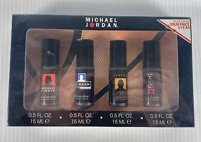 Michael Jordan For Men Set: Cologne+Cologne+Cologne+EDT (0.5+0.5+0.5+0.5) New • $40