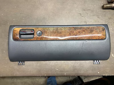 1998-2000 Volvo S70 V70 C70 Glove Compartment Door Lid 9422999 - Black / Walnut • $67