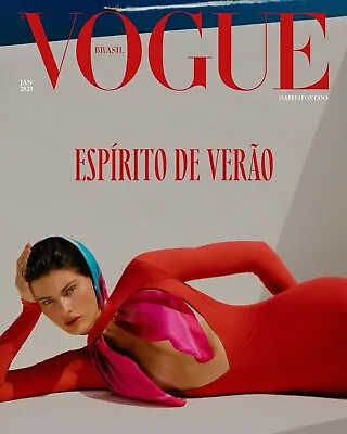 Vogue Brasil January 2023 Isabeli Fontana Cover Version 2 • $60