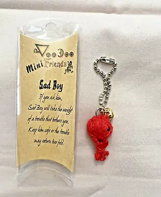  Sad Boy  Voo Doo Mini Friends Key Chain-new-free Shipping • $6.50