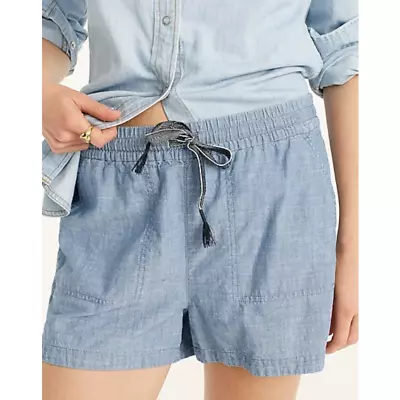 NWT J. Crew New Seaside Short XS Blue Chambray BF386 Denim Jean J.Crew • $31.50