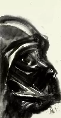 Darth Vader's Helmet Black Postmodern Artwork Star Wars Fine Art Giclée On Paper • £398.12