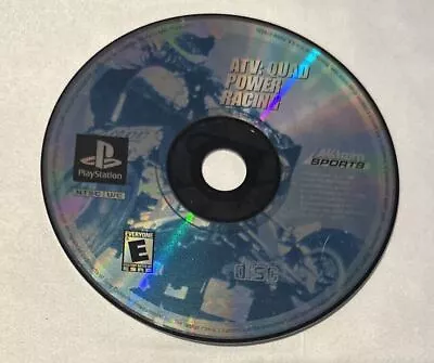 ATV Quad Power Racing Playstation PS1 ATV RACING Video Game MINT DISC ONLY • $4.99