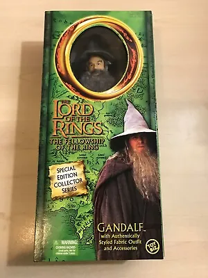 £30 • Buy Lord Of The Rings FOTR Fellowship 12  Special Edition Gandalf Figure New Toybiz 
