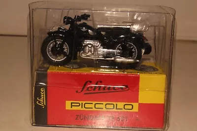 Schuco Piccolo Zundapp KS 601 With Sidecar Motorcycle • $39.95