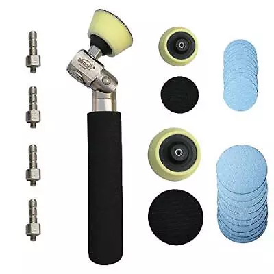 Wood Turning Lathe Sanding Tools Hand Held Bowl Sander With Rotatable Spindle... • $75.25