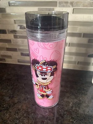 Disney Minnie Mouse Travel Mug I'm Only Awake For The Coffee Disney Parks 14.2oz • $15