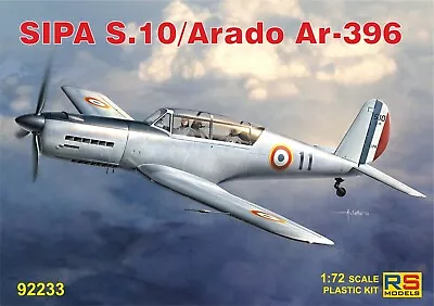 RS Models SIPA.10 / Arado Ar 396 Plastic Model Kit! • $19.90