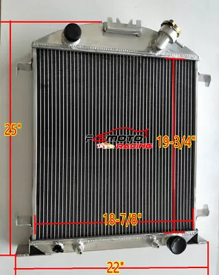 3 Row Aluminum Radiator For 1928-1929 Ford Model A W/Chevy 350 V8 Engine AT • $277