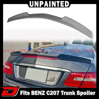 Fit For Mercedes BENZ C207 E-Class Coupe High Kick V Style Trunk Spoiler UnPaint • $133