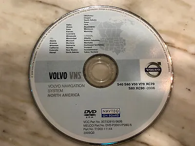 2006 Volvo S40 S60 V50 Xc70 Xc90 S80 Navigation Dvd 30732910 0635 Volvo Oem🟠 • $59.85