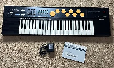 Retro Casio Casiotone CT-510 Keyboard Power Piano Drum Manual Power Cord • $79.67