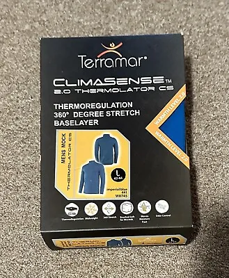 Terramar Men Base Layer Shirt. Climasense 2.0 Terminator TR. Size Large. New • $29