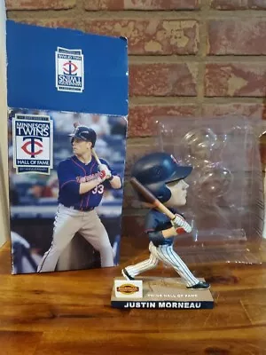 Justin Morneau Minnesota Twins Hall Of Fame Bobblehead SGA 2021 20th Anniversary • $20