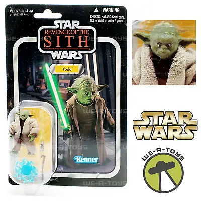 Star Wars The Vintage Collection Revenge Of The Sith Yoda 2.25  Action Figure • $71.95