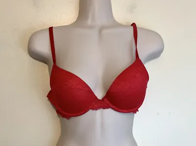 Victoria's Secret Biofit Demi Uplift Bra Pink 34B Underwire • $11.99