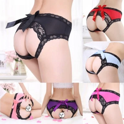 £4.48 • Buy Comfort Women Underwear Briefs Backless Breathable Knickers Lace Panties
