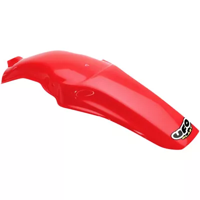 UFO  Mx Honda CR80R CR85R 96-07 Red Rear Motocross Dirt Bike Fender Plastic • $44.95