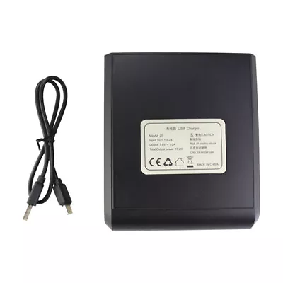 Battery Charger And USB Cable For MJX B4W Bugs 4W D88 EX3 HS550 Accessory • $39.95