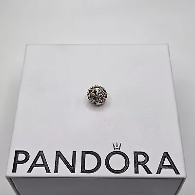 Genuine Pandora Rose Gold Openwork Hearts Charm ALE R #780964 *WELL WORN* • £12.50