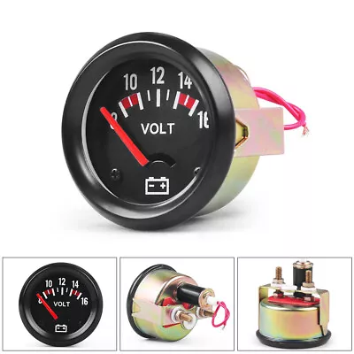 2 Inch 52mm Universal Mechanical Car Volt Voltmeter Voltage Meter Gauge 8~16V • $11.19