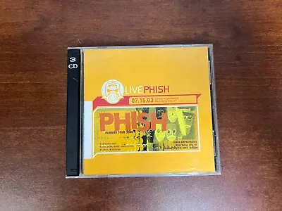 Phish – Livephish 07.15.03 USANA Amphitheatre (CD 2003 Dry Goods) NO DISC 1 • $19.99