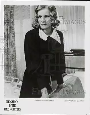 Press Photo Dominique Sanda As Micol In  The Garden Of The Finzi-Continis  • $19.99