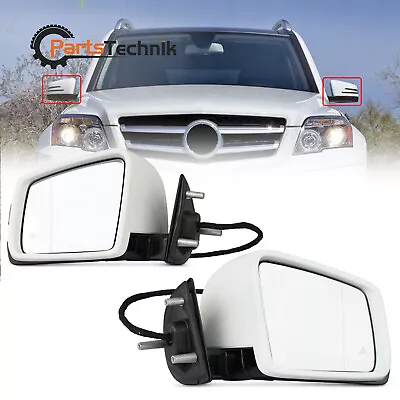 White 1 Pair Side Door Mirror For Mercedes Benz M GL Class ML63 ML350 2005-2011 • $230.50