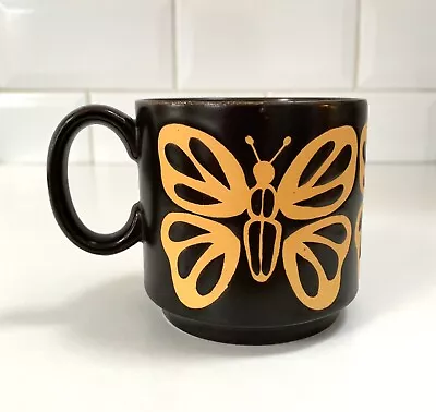 Vintage 1970s Royal Alma Butterfly Mug Hornsea Style • £12