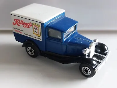 Matchbox Die Cast Model A Ford Kelloggs Van Car Vehicle 1979 • £5.49