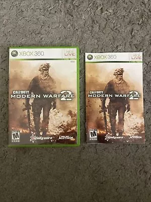 Call Of Duty Modern Warfare 2 Authentic Xbox 360 Case And Manual Only - No Game • $12