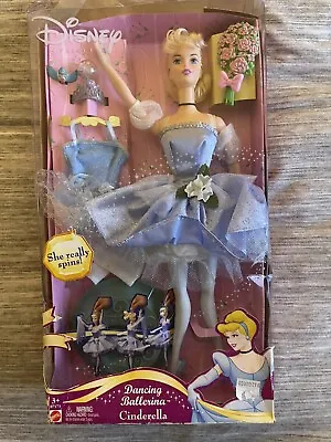 $70 • Buy Vintage 2003 Disney Princess Dancing Ballerina Cinderella  Spinning Doll