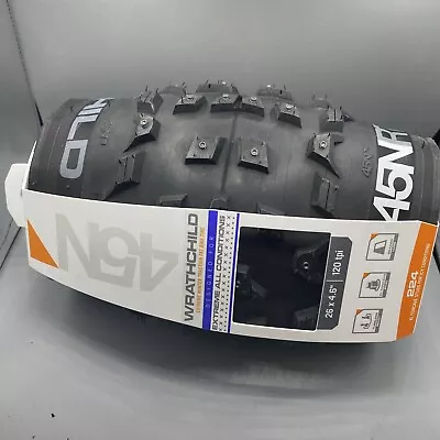 45nrth Wrathchild Studded Mtb Fat Bike Tire 26x4.6  (9110-15) • $174.99