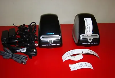 DYMO LabelWriter 450 Turbo Thermal Label Printer +AC Adapter USB Cable Roll TEST • $229