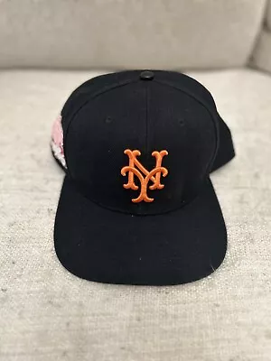 Vintage New York Mets World Series 1986 Black Baseball Cap • $50