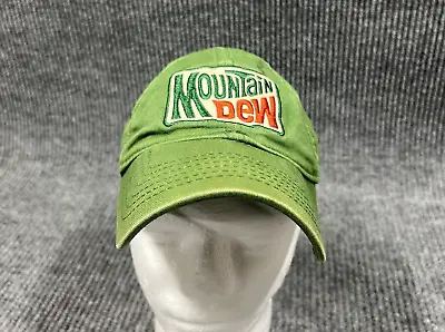 Mountain Dew 2011 PepsiCo. Hat Mens Cap Green Twill Embroidered Logo Baseball • $22.07