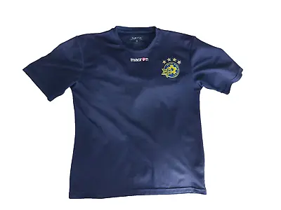 2013/14 Maccabi Tel-Aviv Macron Training Jersey Shirt Size S Men Israel • $49.99