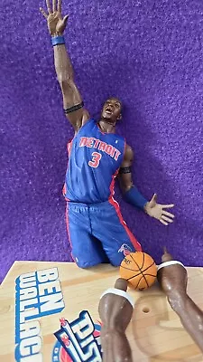 BEN WALLACE - Detroit Pistons - McFarlane NBA Series 7 - LOOSE - Variant Hair • $17.99