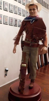 $175 • Buy John Wayne Figure Hondo Talking Doll Franklin Mint No Box With All Accessories