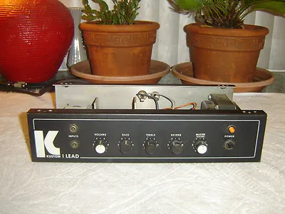 Kustom I Lead 1LSC Amplifier Spring Reverb Equalizer Vintage • $140
