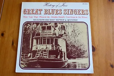 MEZZROW-BECHET SEPTET & QUINTET – GREAT BLUES SINGERS Vol 1 LP – Nr MINT • $7.45