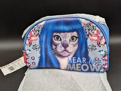 Pets Rock Cosmetic Bag Cat - Katy Perry New With Tags Hear Me Meow - Takkoda • £18.48