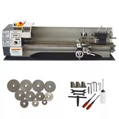 Metal Lathe Benchtop Lathe 8''x32'' Lathe 900W Brushless Motor 2500RPM Inch 110V • $1573.20