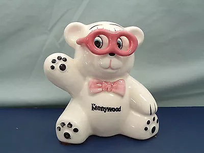 $50 • Buy Very Rare Vintage  Kennywood Amusement Park Bear Bank Nanco Brand Ceramic 